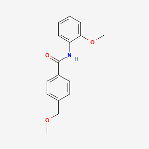 4-Methoxymethyl-N-(2-methoxyphenyl)benzamide