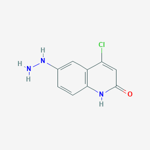 4-Chloro-6-hydrazinylquinolin-2(1H)-one
