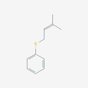 molecular formula C11H14S B086702 Prenylphenyl sulfide CAS No. 10276-04-7