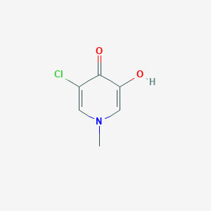 3-chloro-5-hydroxy-1-methylpyridin-4(1H)-one