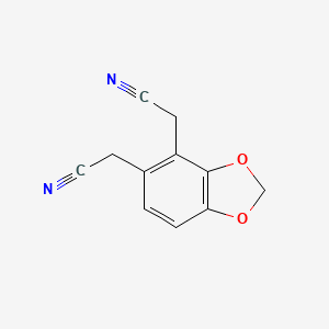(5-Cyanomethyl-1,3-benzodioxol-4-yl)acetonitrile