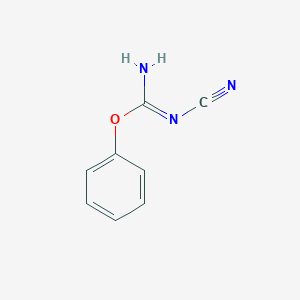 phenyl N'-cyanocarbamimidate