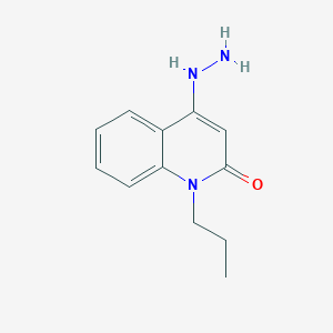 4-Hydrazinyl-1-propylquinolin-2(1H)-one