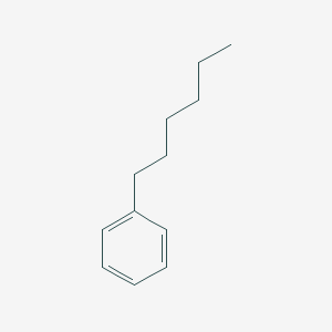 molecular formula C12H18 B086705 Hexylbenzene CAS No. 1077-16-3