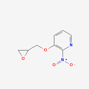 Pyridine, 2-nitro-3-(oxiranylmethoxy)-(9CI)