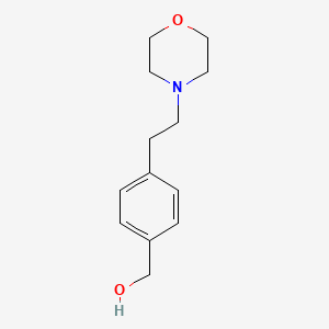 [4-(2-Morpholin-4-yl-ethyl)-phenyl]-methanol