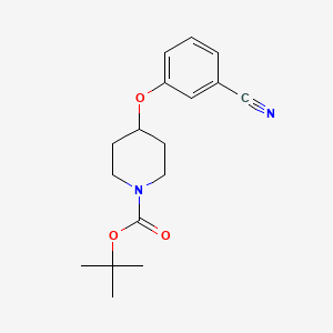 Tert-butyl 4-(3-cyanophenoxy)piperidine-1-carboxylate