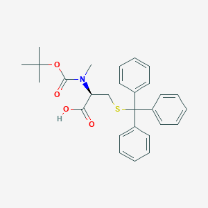 N-(tert-butoxycarbonyl)-N-methyl-S-trityl-L-cysteine