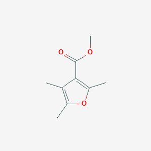 molecular formula C9H12O3 B8670613 Methyl 2,4,5-trimethylfuran-3-carboxylate 