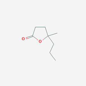 molecular formula C8H14O2 B8670644 5-Methyl-5-propyloxolan-2-one CAS No. 3284-93-3