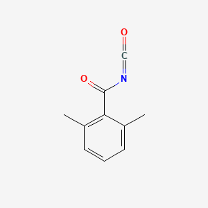 molecular formula C10H9NO2 B8670750 2,6-Dimethylbenzoyl isocyanate CAS No. 59489-27-9