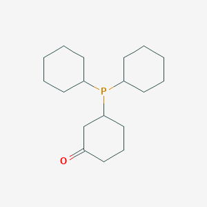 3-(Dicyclohexylphosphino)cyclohexanone