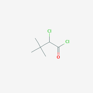 Butanoyl chloride, 2-chloro-3,3-dimethyl-