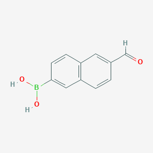 (6-Formylnaphthalen-2-yl)boronic acid