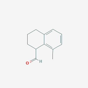 8-Methyl-1,2,3,4-tetrahydronaphthalene-1-carbaldehyde