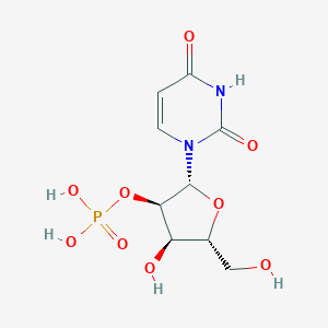 molecular formula C9H13N2O9P B086712 Uridine 2'-phosphate CAS No. 131-83-9