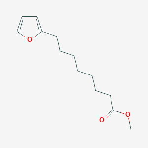 molecular formula C13H20O3 B8671208 Methyl 8-(2-furyl)octanoate CAS No. 38199-50-7