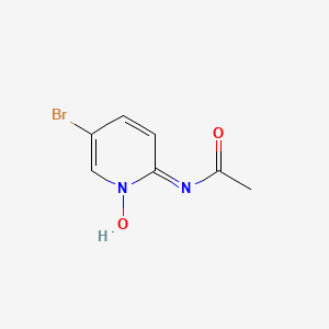 molecular formula C7H7BrN2O2 B8671354 n-(5-Bromo-1-oxy-pyridin-2-yl)-acetamide CAS No. 705-04-4