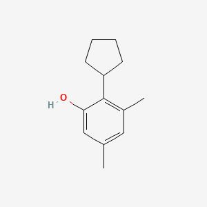2-Cyclopentyl-3,5-xylenol