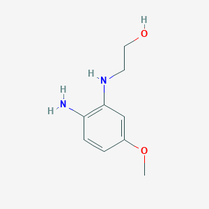 N-(2-hydroxyethyl)-5-methoxy-2-aminoaniline