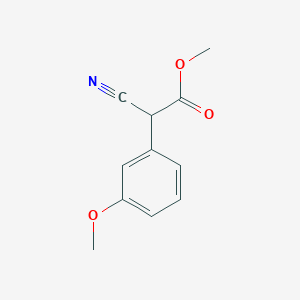 Methyl cyano(3-methoxyphenyl)acetate