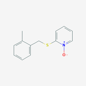 2-(2-methylphenylmethylthio)pyridine N-oxide