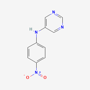 5-Pyrimidinamine, N-(4-nitrophenyl)-