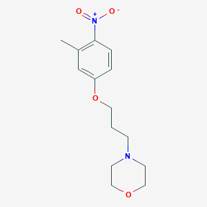 4-(3-(3-Methyl-4-nitrophenoxy)propyl)morpholine