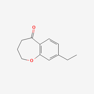 8-Ethyl-3,4-dihydro-1-benzoxepin-5(2H)-one