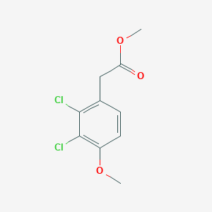 (2,3-Dichloro-4-methoxyphenyl)acetic acid methyl ester