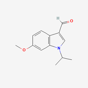 6-methoxy-1-(propan-2-yl)-1H-indole-3-carbaldehyde