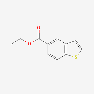 molecular formula C11H10O2S B8671865 Ethyl benzo[b]thiophene-5-carboxylate 