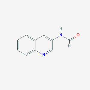 N-quinolin-3-ylformamide