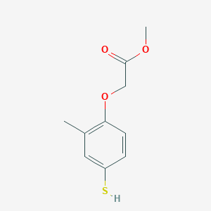 Methyl (2-methyl-4-sulfanylphenoxy)acetate
