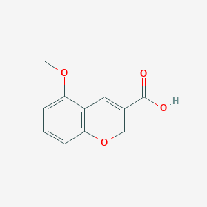5-methoxy-2H-1-benzopyran-3-carboxylic acid