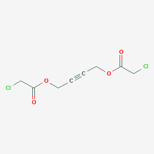 molecular formula C8H8Cl2O4 B086720 But-2-ynylene bis(chloroacetate) CAS No. 14569-76-7