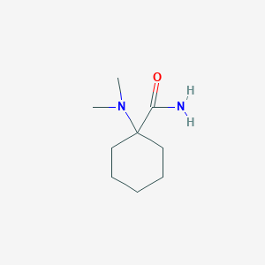 molecular formula C9H18N2O B8672014 1-Dimethylaminocyclohexylamide 