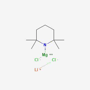 molecular formula C9H18Cl2LiMgN B8672436 TMPMgCl.LiCl 