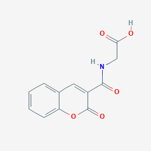 Glycine, N-[(2-oxo-2H-1-benzopyran-3-yl)carbonyl]-