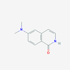 6-(Dimethylamino)-1,2-dihydroisoquinolin-1-one