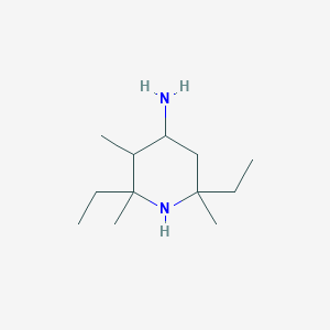 2,6-Diethyl-2,3,6-trimethylpiperidin-4-amine