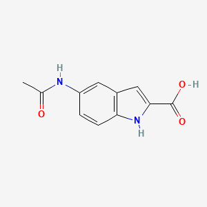 5-acetamido-1H-indole-2-carboxylic Acid