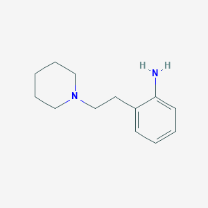 2-[2-(Piperidin-1-yl)ethyl]aniline