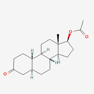 molecular formula C20H30O3 B8672628 17beta-Acetyloxy-5alpha-estran-3-one CAS No. 33767-87-2
