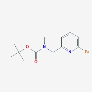tert-Butyl[(6-bromopyridin-2-yl)methyl]methylcarbamate