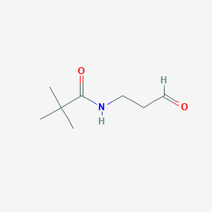 2,2-Dimethyl-N-(3-oxo-propyl)-propionamide