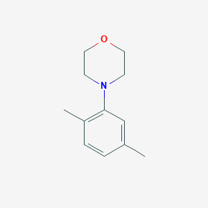molecular formula C12H17NO B8672741 4-(2,5-dimethylphenyl)morpholine CAS No. 213697-51-9