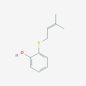 2-(3-Methylbut-2-enylthio)phenol