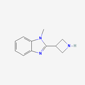 2-(Azetidin-3-yl)-1-methylbenzimidazole