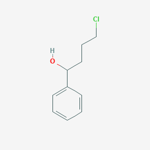 molecular formula C10H13ClO B8672919 4-Chloro-1-phenyl-1-butanol 